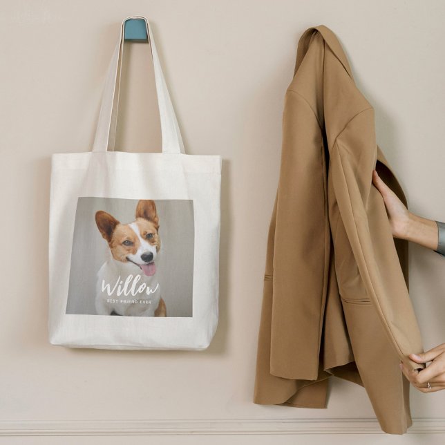 Beloved Caption Personalized Photo Tote Bag (Creator Uploaded)