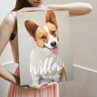 Beloved Caption Personalized Photo Wrapped Canvas