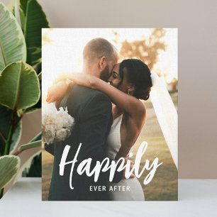 Beloved Caption Personalized Photo Wrapped Canvas Print