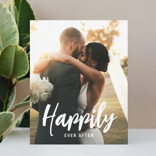 Beloved Caption Personalized Photo Wrapped Canvas Print (Creator Uploaded)