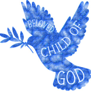 Beloved Child of God Dove Baby Design Bodysuit