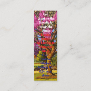 Beloved Departed Book Mark Prayer Card