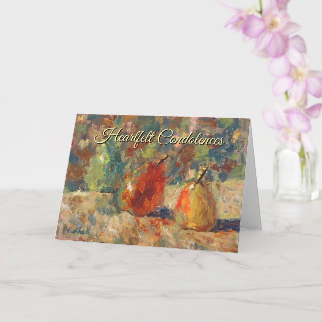 Beloved Departed Serenity Prayer Sympathy Card (Orchid)