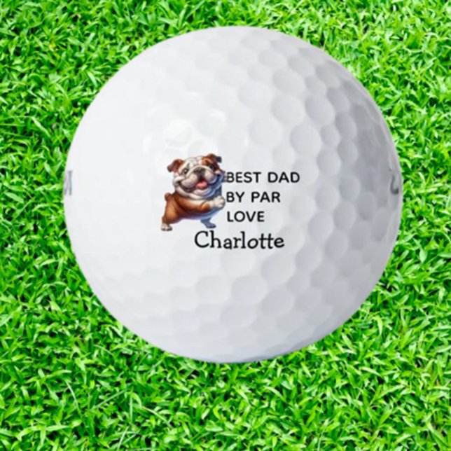  beloved English Bulldog Golf Balls (Surprise the best Bulldog dad with a heartfelt gift that celebrates his bond with his beloved pup.  )