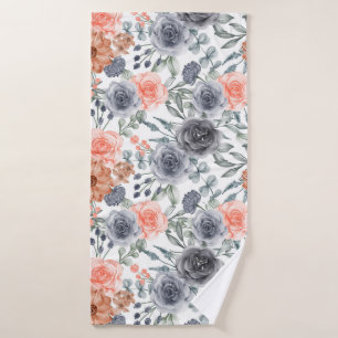 beloved floral   bath towel