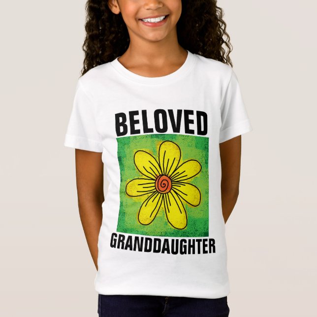 BELOVED GRANDDAUGHTER T-SHIRTS TEES (Front)