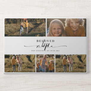 Beloved Mama Mom Happy Mother's Day Photo Collage HP Laptop Skin
