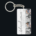Beloved Nana Grandma Custom Family Photo Keepsake Keychain<br><div class="desc">The "Beloved Nana Keepsake Keychain" is a pocket-sized celebration of her grandkids. As she carries her keys,  she'll also carry the essence of family joy,  making every journey a reminder of her cherished place in your lives. This thoughtful keychain is the key to a grandma's heart.</div>