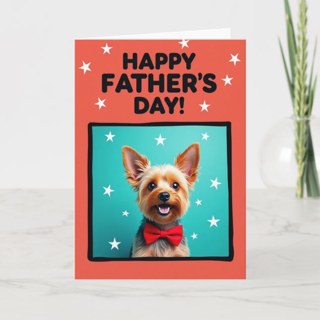 Beloved Pet Fathers Day Card (Front)