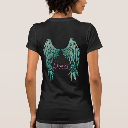 Beloved Reborn Psalm 9111 Angel Scripture Bible T_Shirt