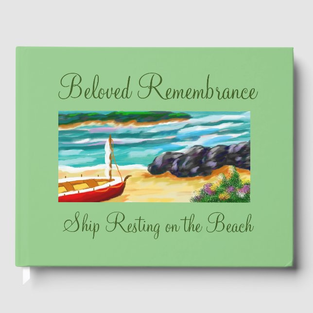 "Beloved Remembrance" Guestbook (Front)