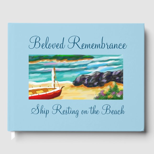 "Beloved Remembrance" Guestbook (Front)