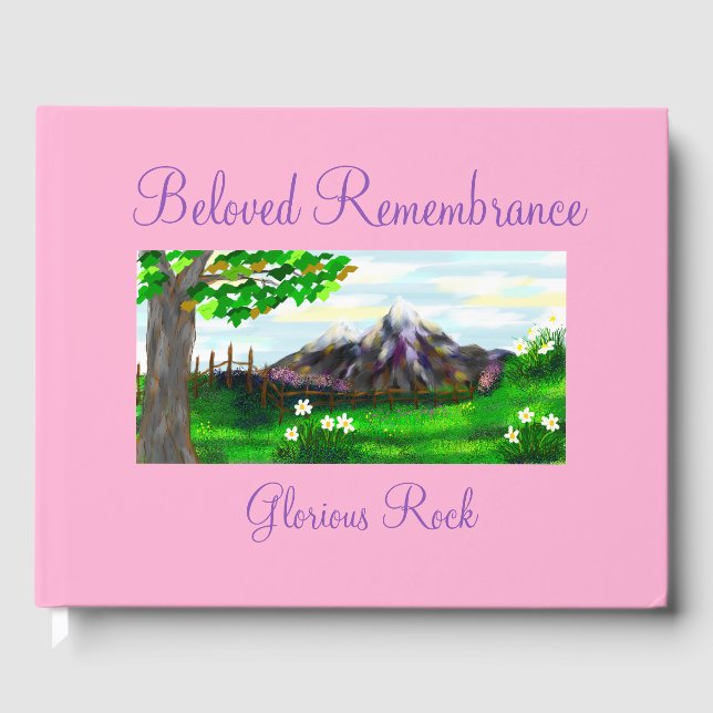 "Beloved Remembrance" Guestbook (Front)