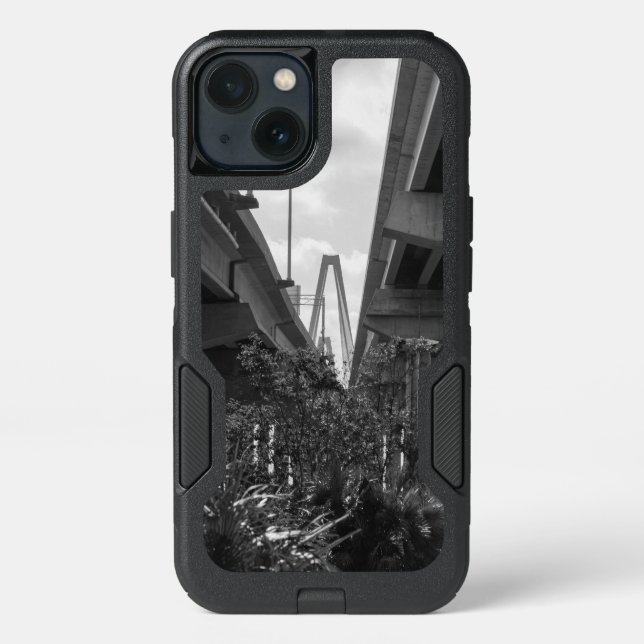 Below Arthur Ravenel Grayscale Otterbox iPhone Case (Back)