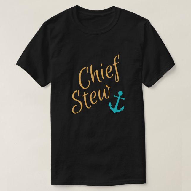 Below Deck Chief Stew T-Shirt (Design Front)
