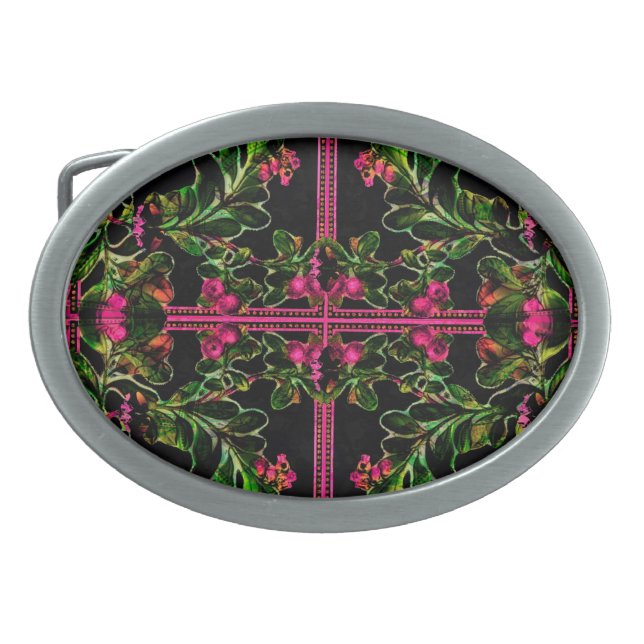 Below The Mistletoe Belt Buckle (Front)
