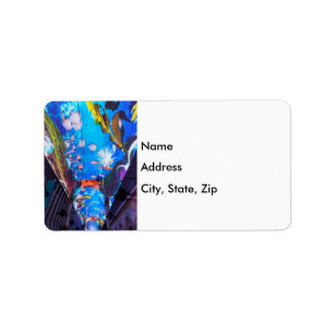 Below The Sea Address Label