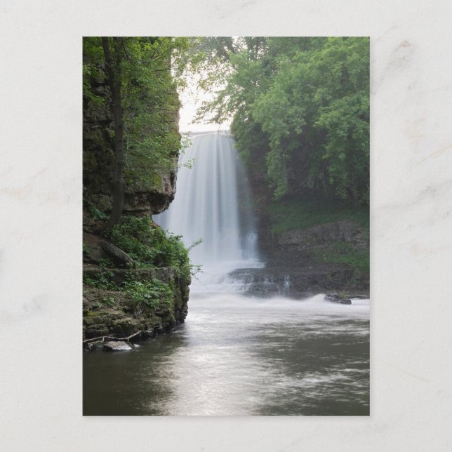 Below Vermillion Falls Postcard (Front)