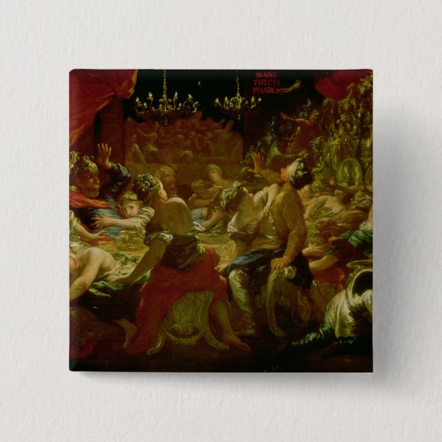 Belshazzar's Feast Button (Front)