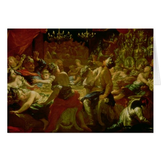 Belshazzar's Feast Cards (Front Horizontal)
