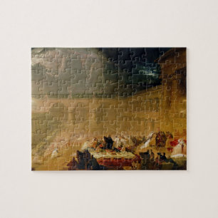 Belshazzar's Feast (oil on canvas) Jigsaw Puzzle