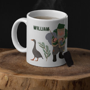 Belsnickel Cartoon Personalized Christmas Coffee Mug