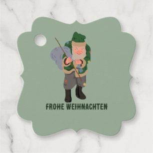 Belsnickel Frohe Weihnachten To From Favor Tags