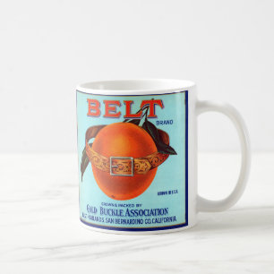 Belt Brand California Oranges Coffee Mug