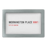 Mornington Place  Belt Buckle