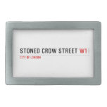 stoned crow Street  Belt Buckle
