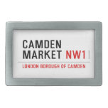 Camden market  Belt Buckle