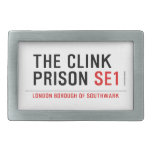 the clink prison  Belt Buckle
