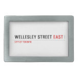 Wellesley Street  Belt Buckle