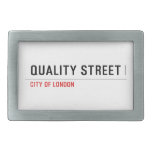 Quality Street  Belt Buckle