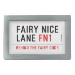 Fairy Nice  Lane  Belt Buckle