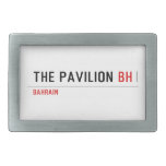 The Pavilion  Belt Buckle