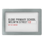 Globe Primary School Welwyn Street  Belt Buckle