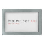 bore man road  Belt Buckle