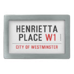Henrietta  Place  Belt Buckle