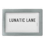 Lunatic Lane   Belt Buckle