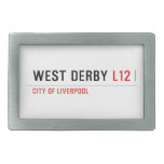 west derby  Belt Buckle