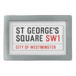 St George's  Square  Belt Buckle