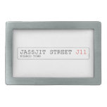 Jassjit Street  Belt Buckle
