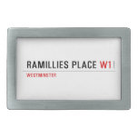 Ramillies Place  Belt Buckle