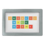 Periodic
 Table
 Writer  Belt Buckle