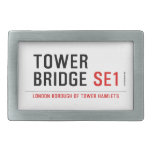 TOWER BRIDGE  Belt Buckle