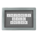 Periodic
 Table
 Writer  Belt Buckle