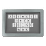 Periodic
 Table
 Writer
 Smart  Belt Buckle