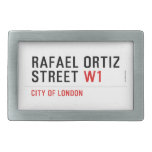 Rafael Ortiz Street  Belt Buckle