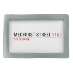 Medhurst street  Belt Buckle